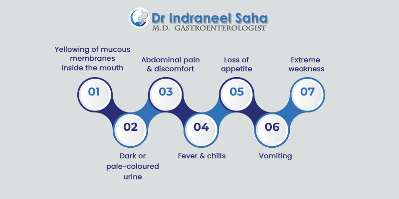 Symptoms of Jaundice